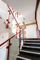 Stairs up to 2nd Form (Year 3) and the dining room