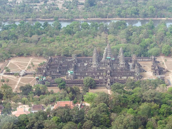 Angkor Wat - Aerial (110217640)